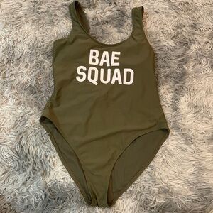 BAE SQUAD One Piece Bathing suit
